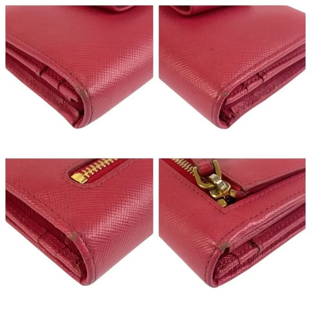 Prada Saffiano Ribbon Long Wallet